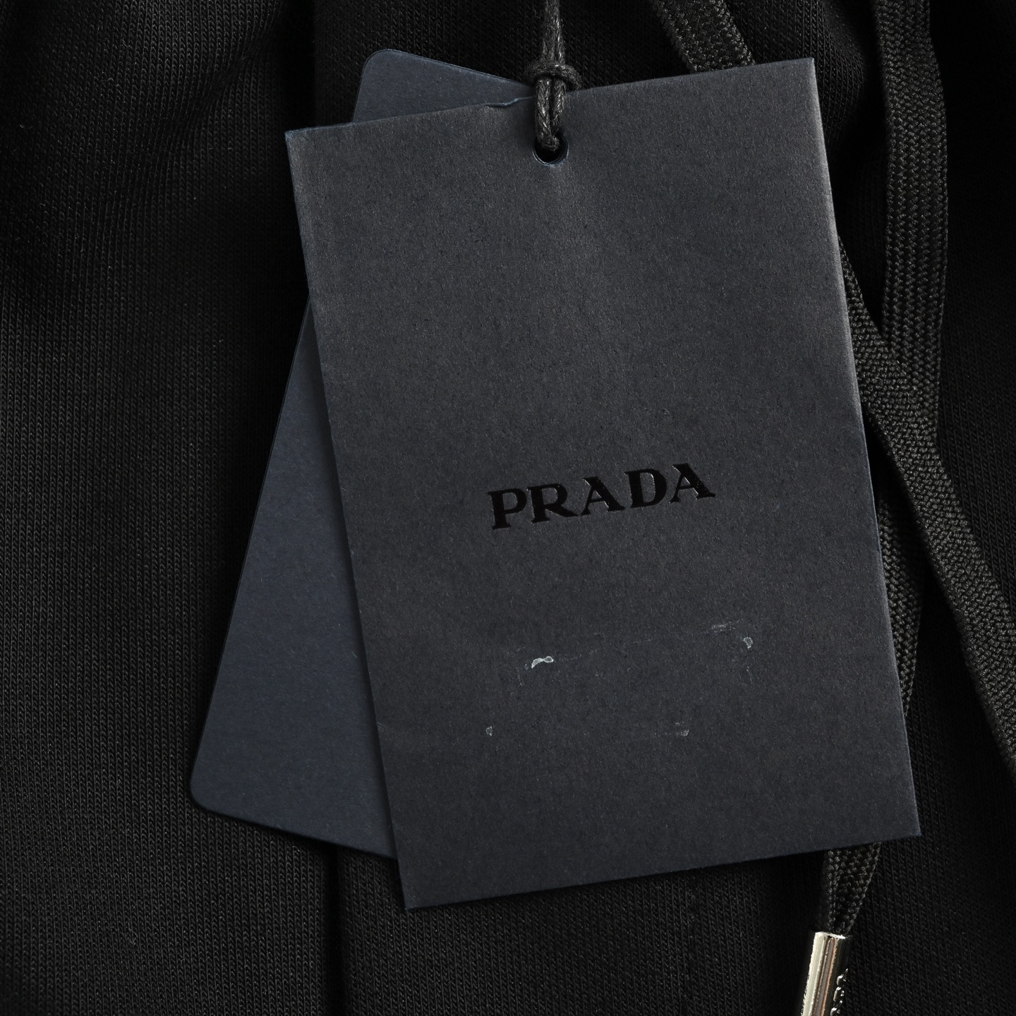 Prada 25ss side nylon pocket triangle logo cotton shorts