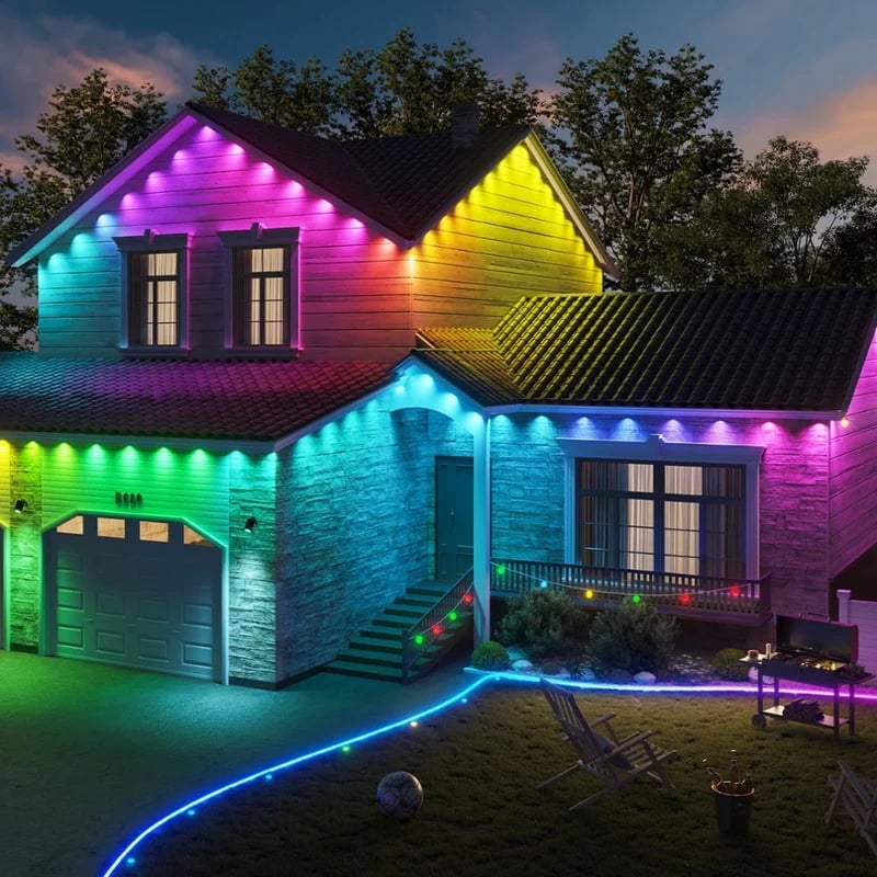 🔥LAST DAY 49% OFF 🔥2024 Outdoor Waterproof WiFi Bluetooth Smart Led Strip Light💡