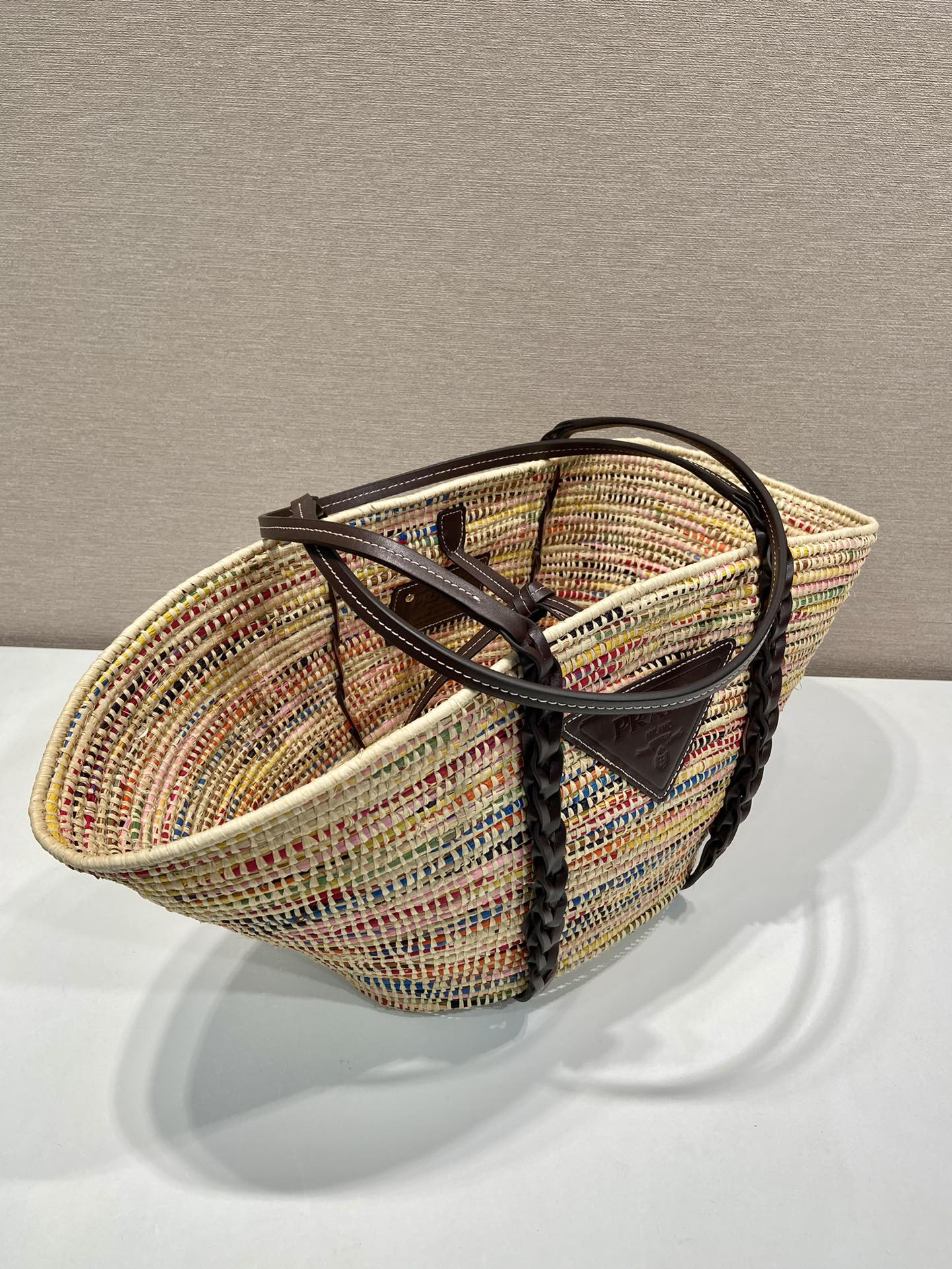 Prada Woven Vegetable Basket 1BG312