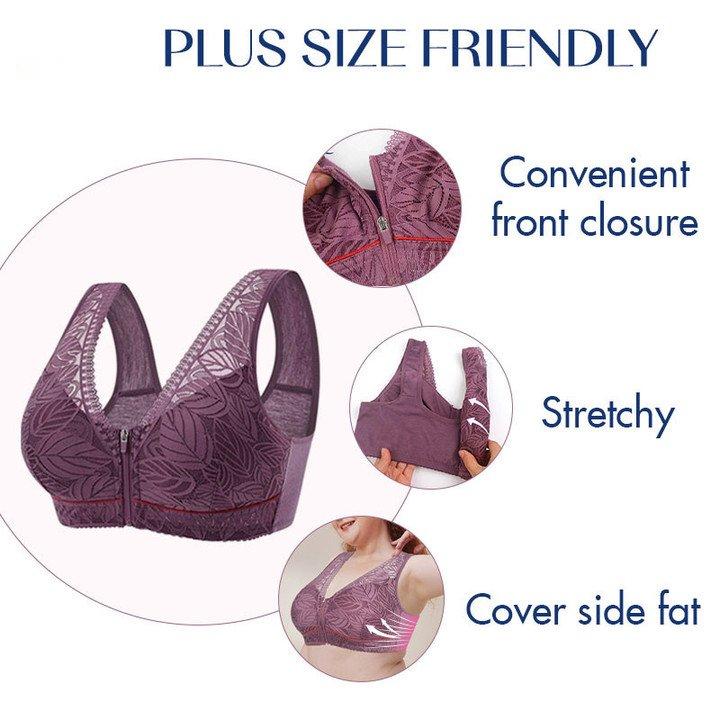 (Last Day Promotion 60% OFF) - Wireless Front Close Bras - Buy 3 FREE SHIPPING