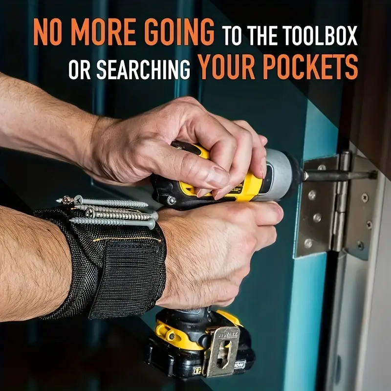 🧰🧰Magnetic Wrist Strap Tool Kit