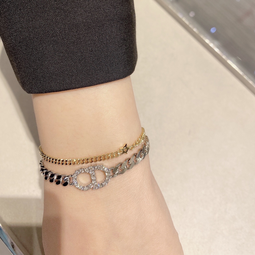 Dior Double Chain Bracelet