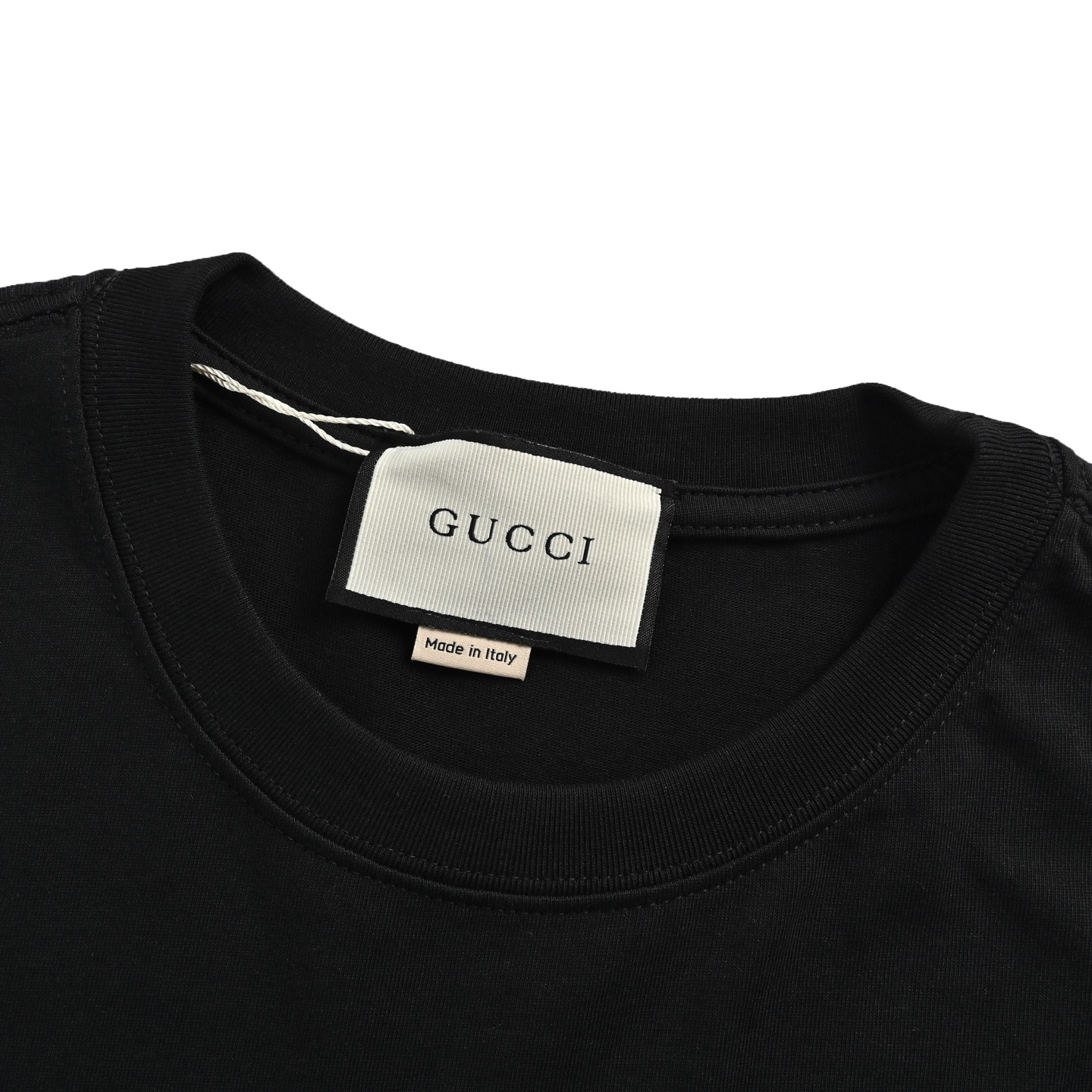 Gucci Ink Rendering Double G Printed Short Sleeve