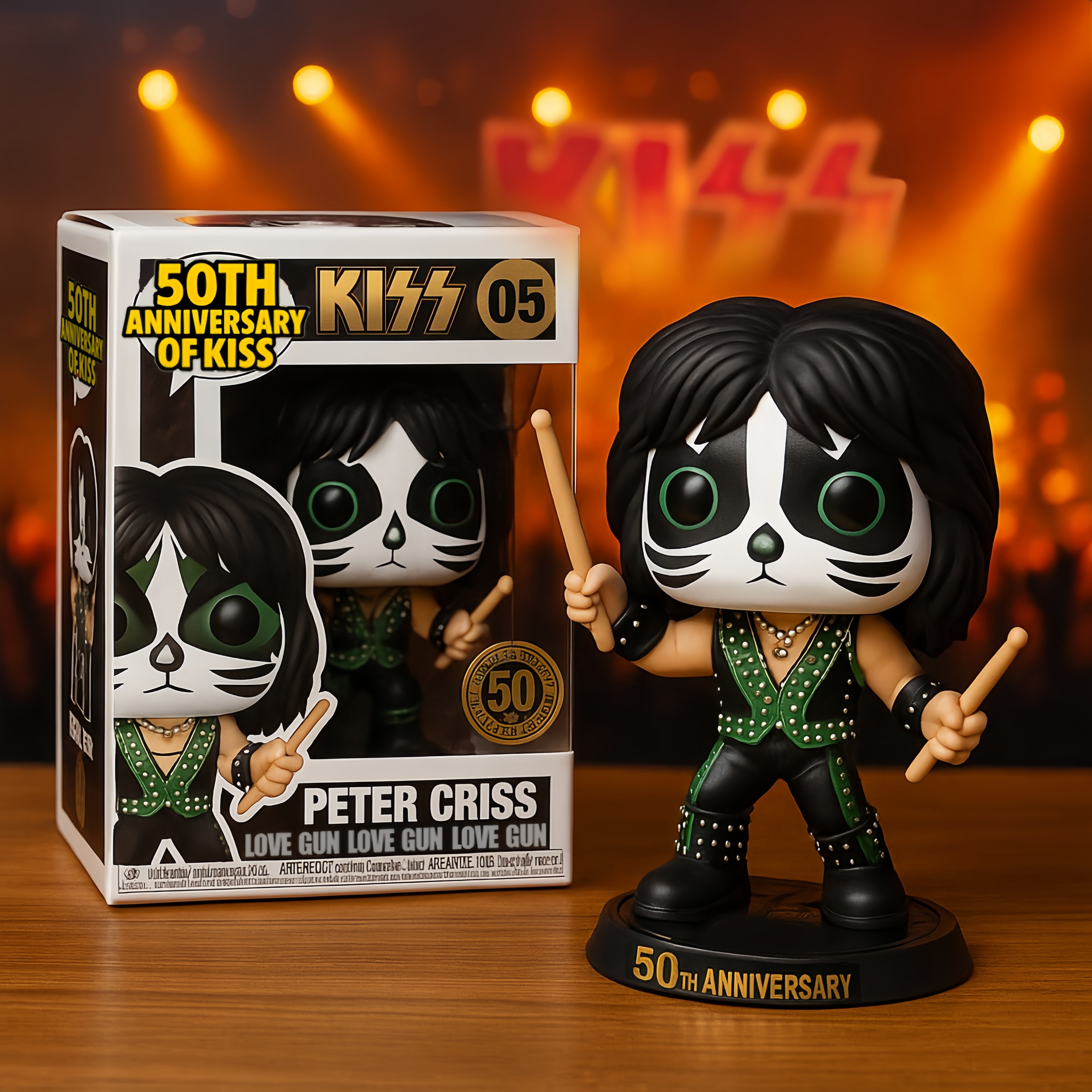KISS 50th Anniversary POP Figure!