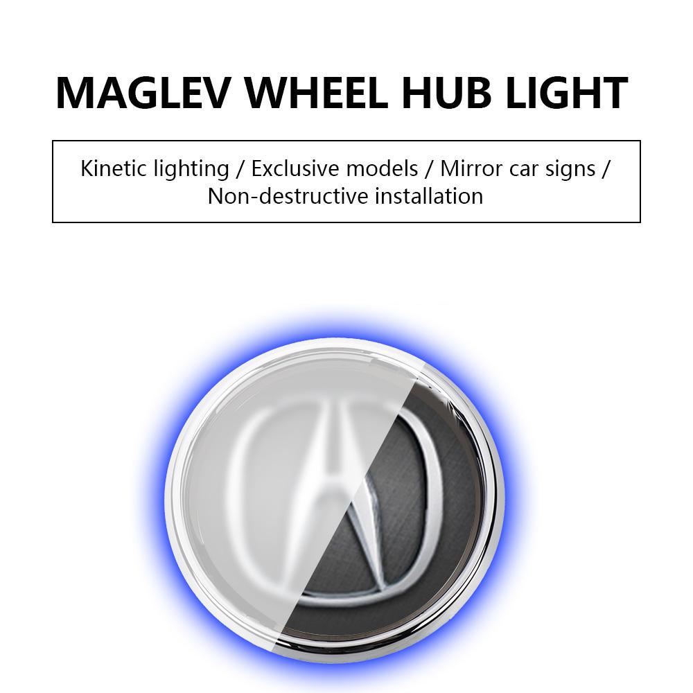 🔥Magnetic Suspension LED Floating Wheel Cap 2022 Version 1PC