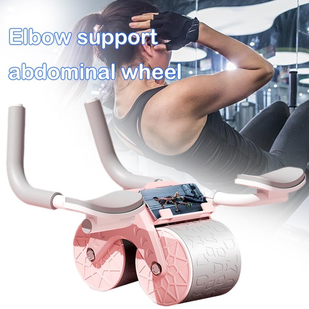 Hot Sale🔥Auto-rebound Ab Wheel with Elbow Support
