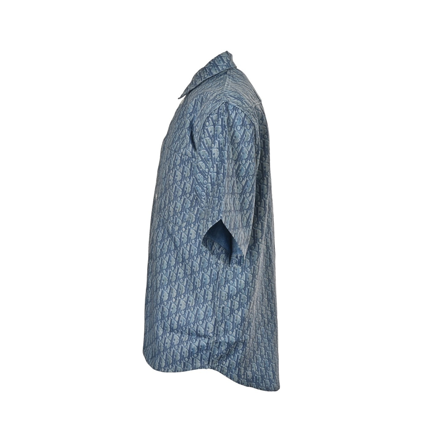 Dior 25ss all-over monogram short-sleeved shirt