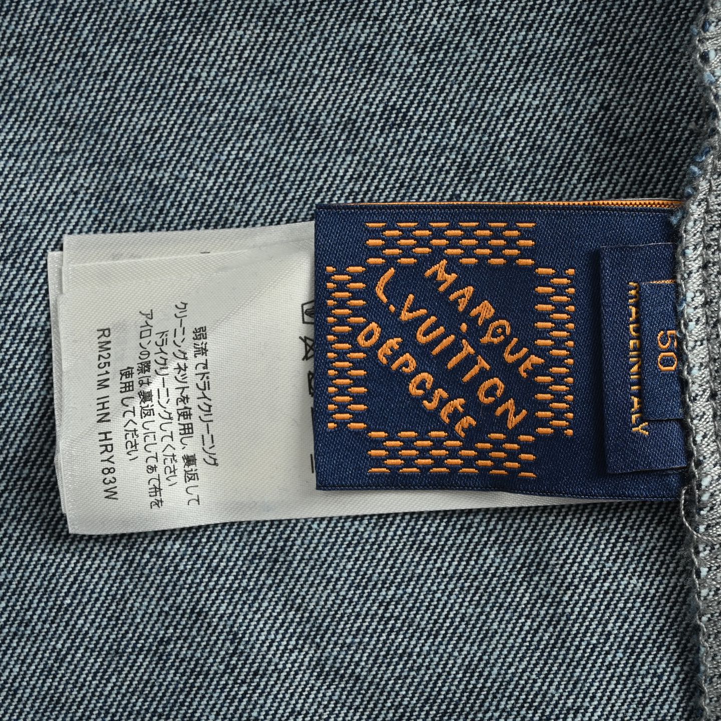 Louis Vuitton 25ss Cloud Sky Blue Denim Short Sleeve Shirt