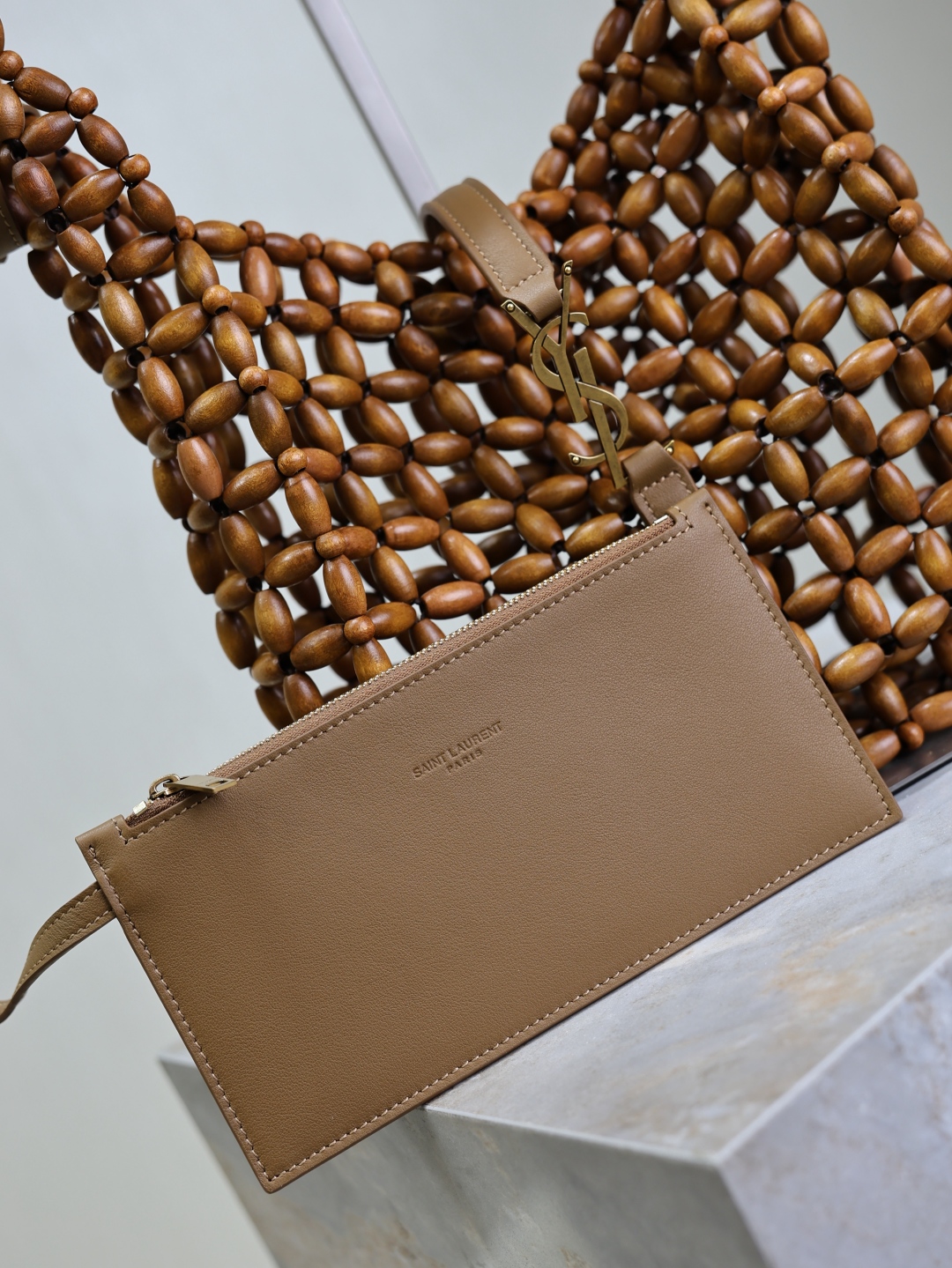 Yves Saint Laurent LE 5A7 hand-woven bag 713938