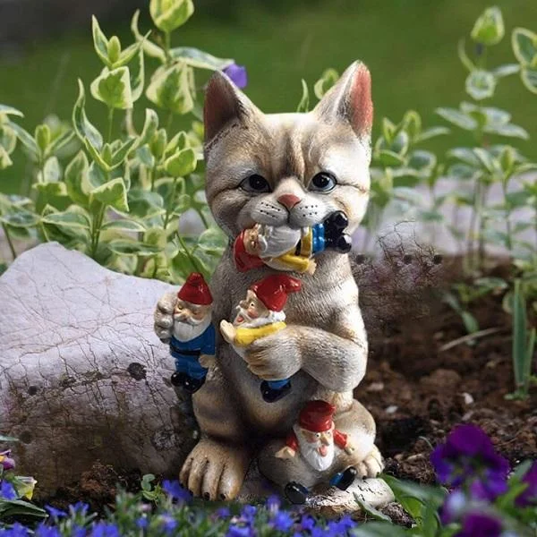 (🔥Last Day Promotion-SAVE 50% OFF)Eating Gnomes Statue Garden/Home Decor-BUY 2 GET 10% OFF & FREE SHIPPING