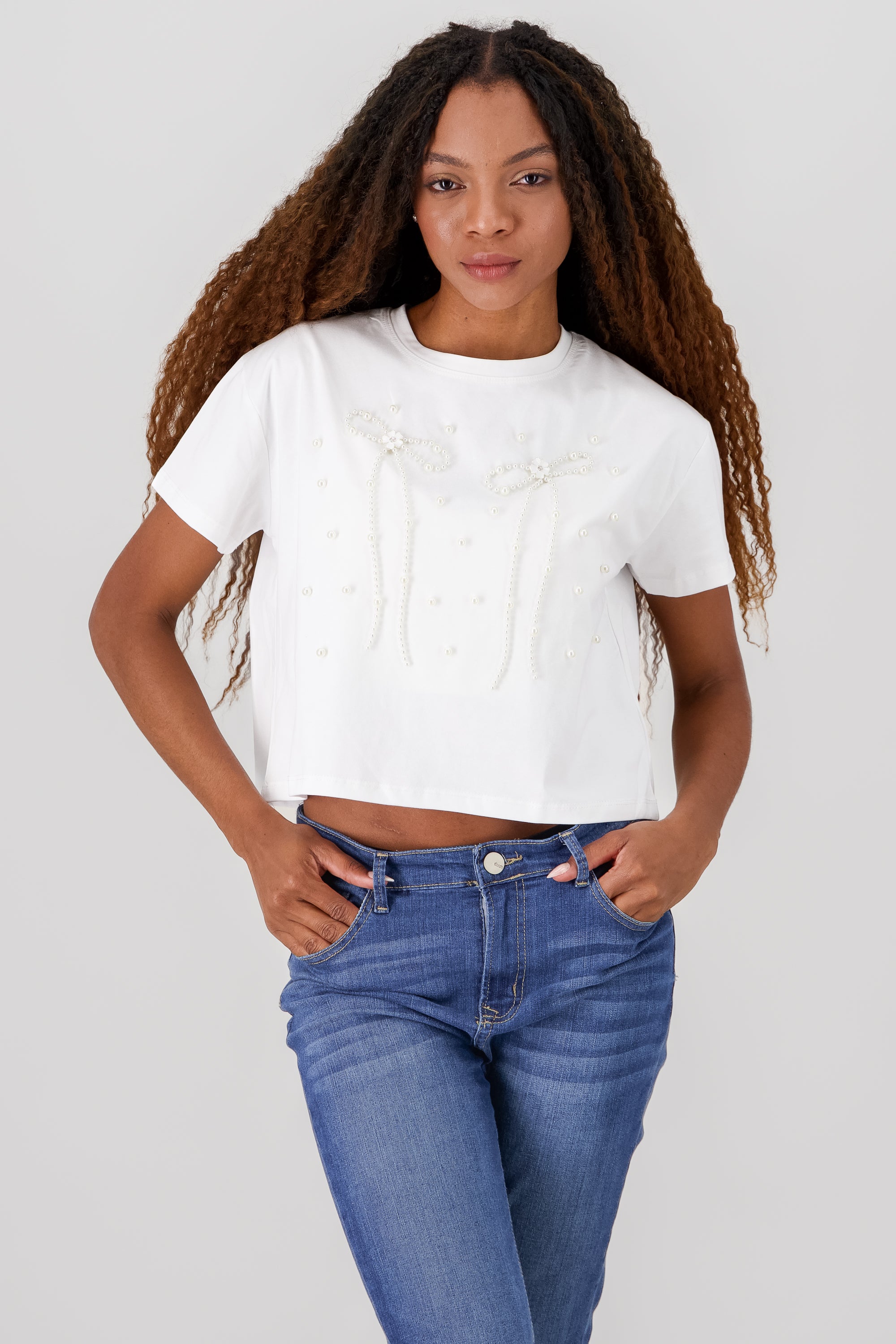 Bow Detail Crop Top