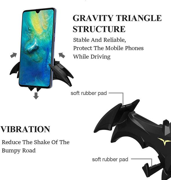 (🎃Pre-Halloween Promotion🎃)Bat wings phone holder(BUY 2 GET 1 FREE)