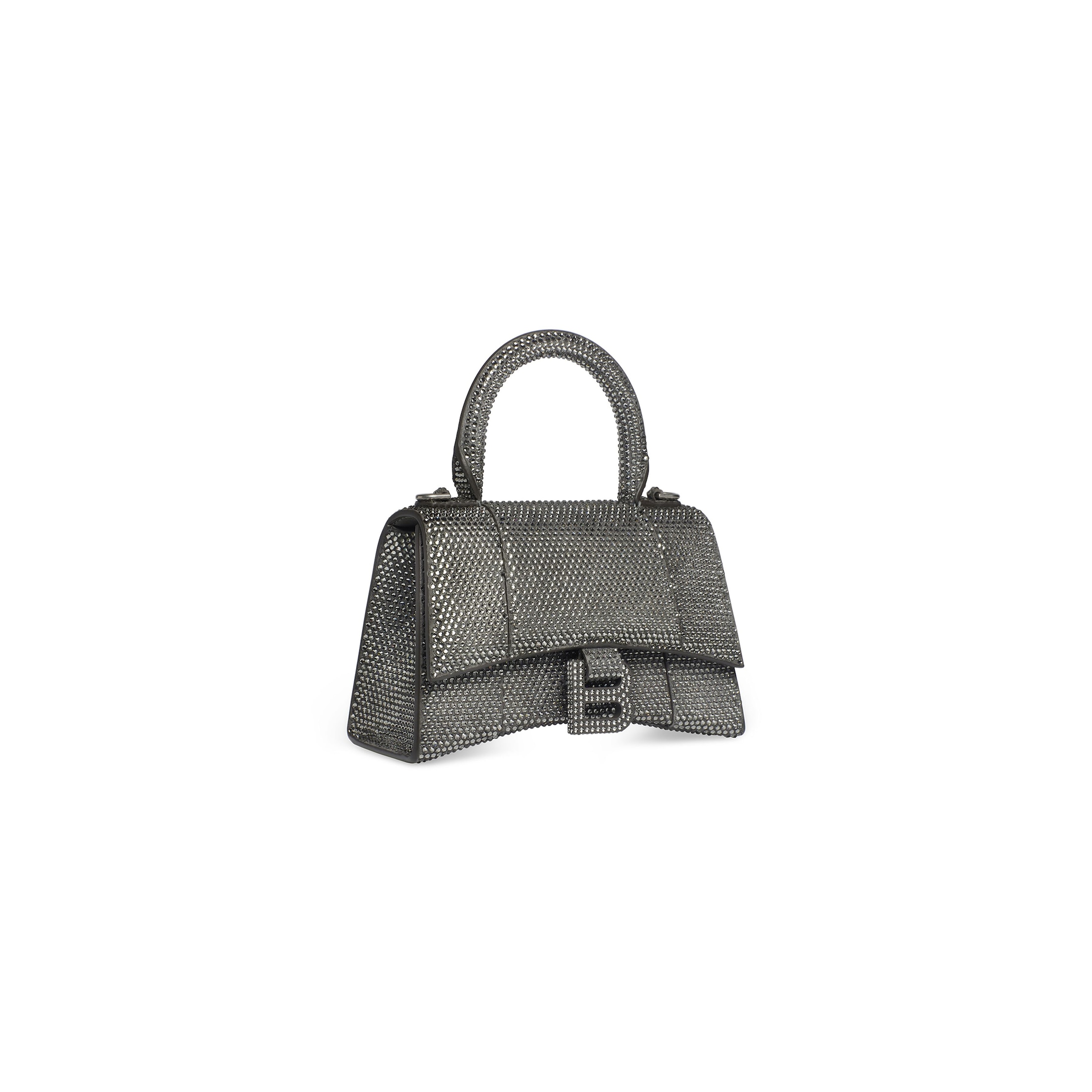 Balenciaga Hourglass Handbag Xs With Rhinestones59283328D0Y1272