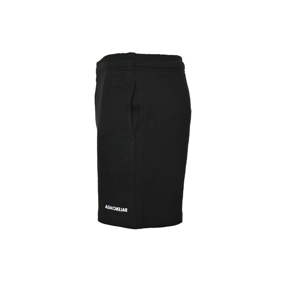 Balenciaga 24ss reverse embroidered lettering shorts