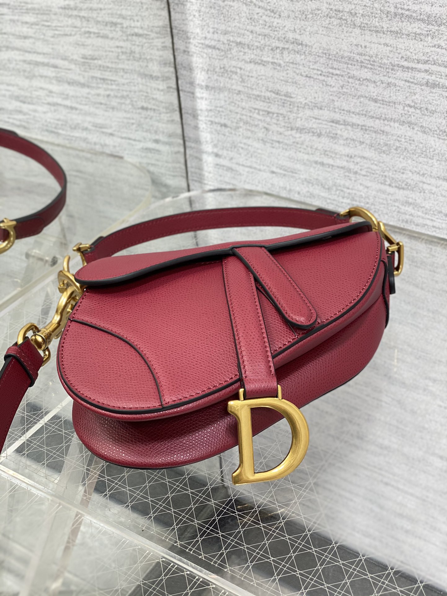 Dior CD Saddle Classic Saddle Bag