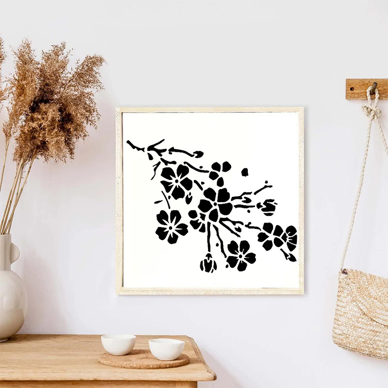 🔥Last Day 60% OFF🔥Blooming Flowers Stencil Kit - DIY decor📦BUY 2 SETS GET FREE SHIPPING NOW
