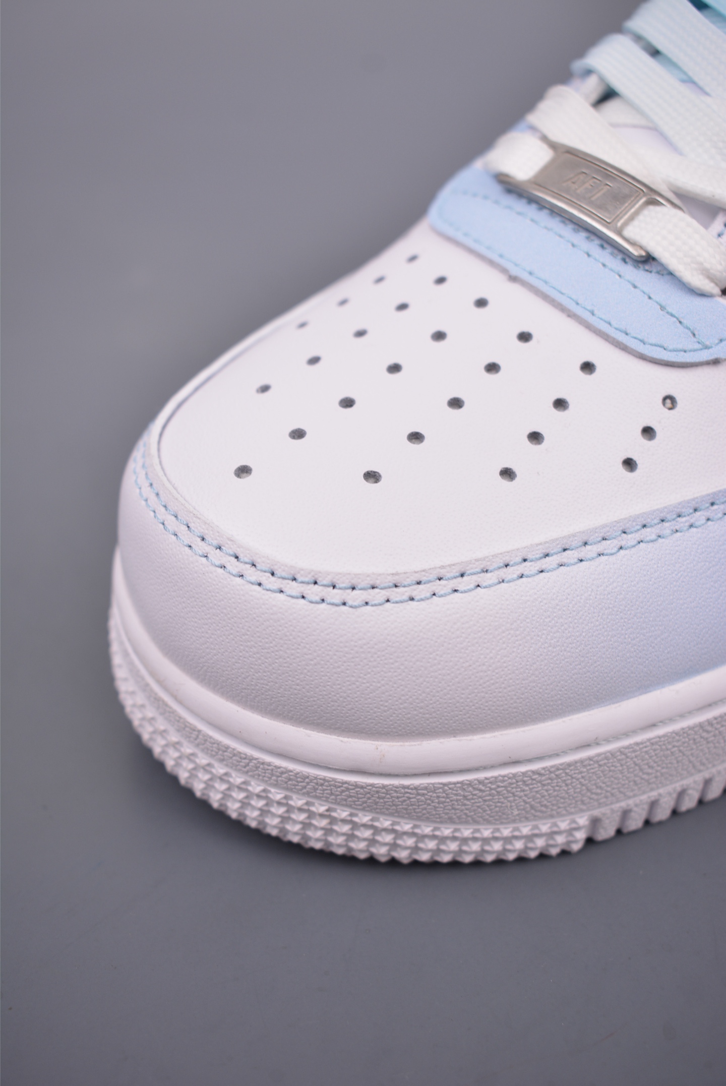 Nike Air Force 1 07 Low Little Witch Collaboration White and Blue CW2288-111