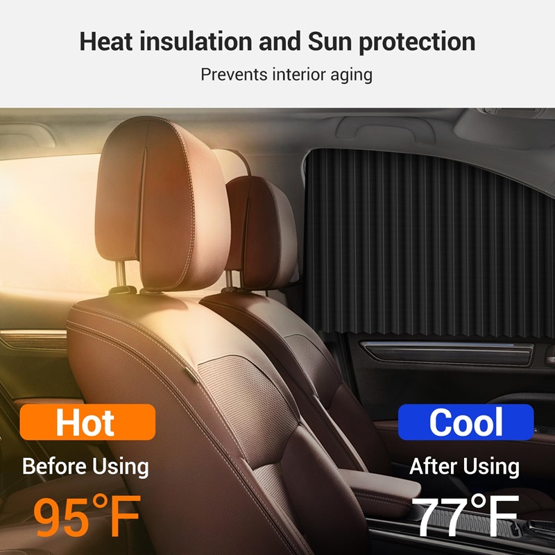 Last Day Promotions 60% OFF🔥[Summer Essentials] Magnetic Universal Car Side Window Curtains