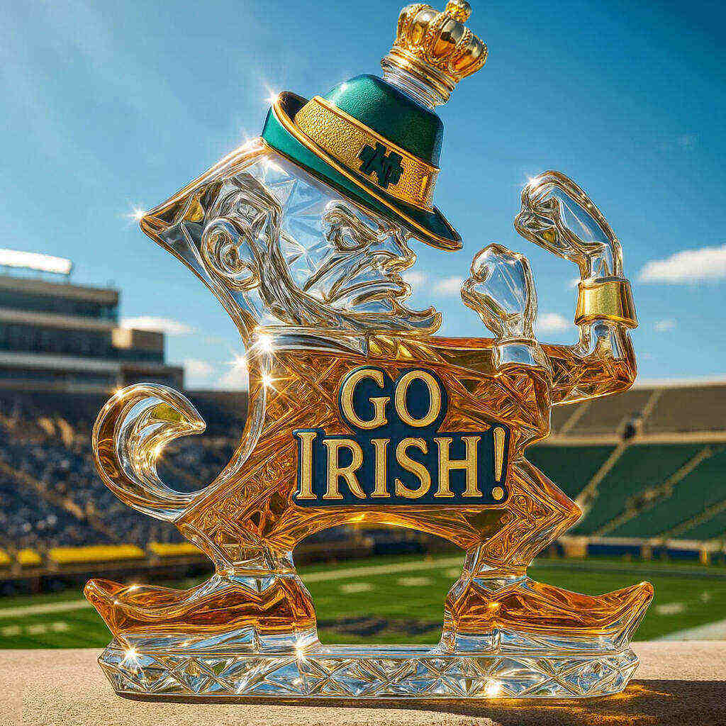 Notre Dame Fighting Irish Whiskey bottle