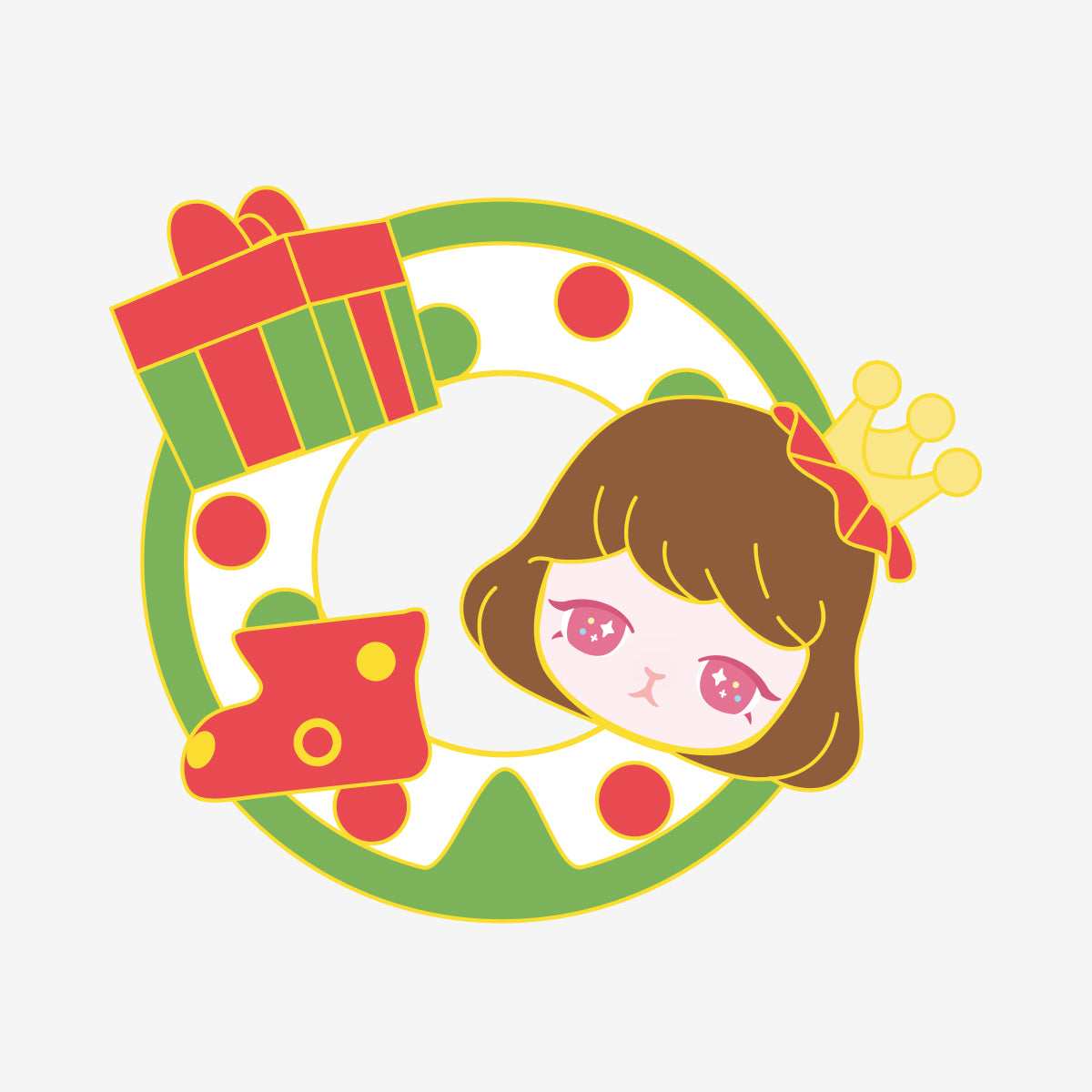 POP MART Bunny Christmas Series-Badge [1 Blind Box]