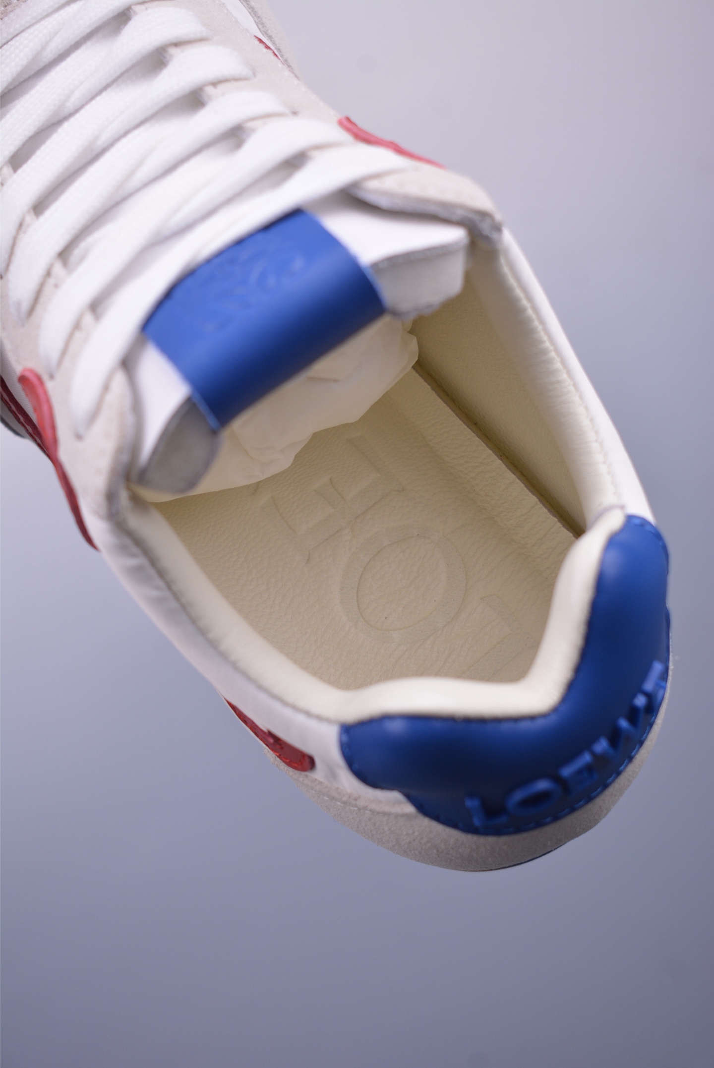 Loewe Ballet Runner 2.0 Sneakers White Blue Red 2FLLBR282X02-4868