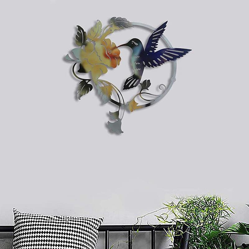 (🔥Last Day Promotion-SAVE 50% OFF)Metal Hummingbird Wall Decoration-BUY 2 GET 10% OFF & FREE SHIPPING