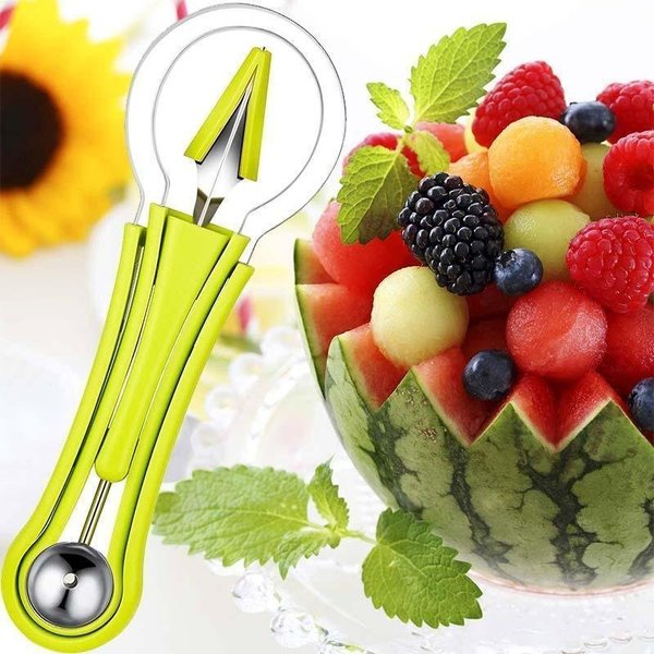 🔥Last Day 60% OFF🔥Stainless Steel 4 in 1 Fruit Carving Platter Tool Set -BUY 2 GET 1 FREE