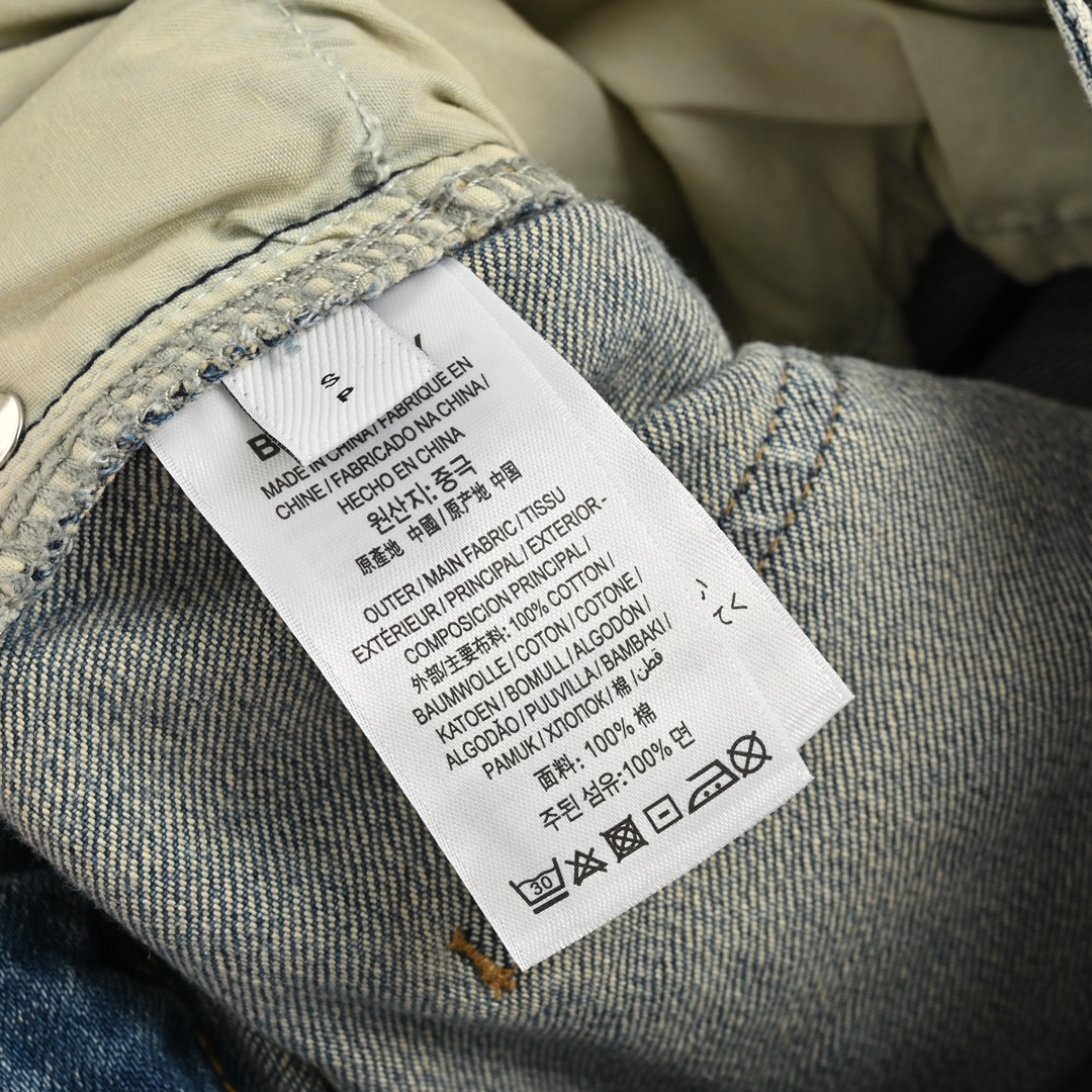 Burberry Back Pocket Cutout Warhorse Jeans