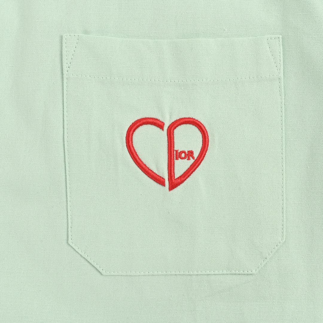 Dior 24ss embroidered shirt