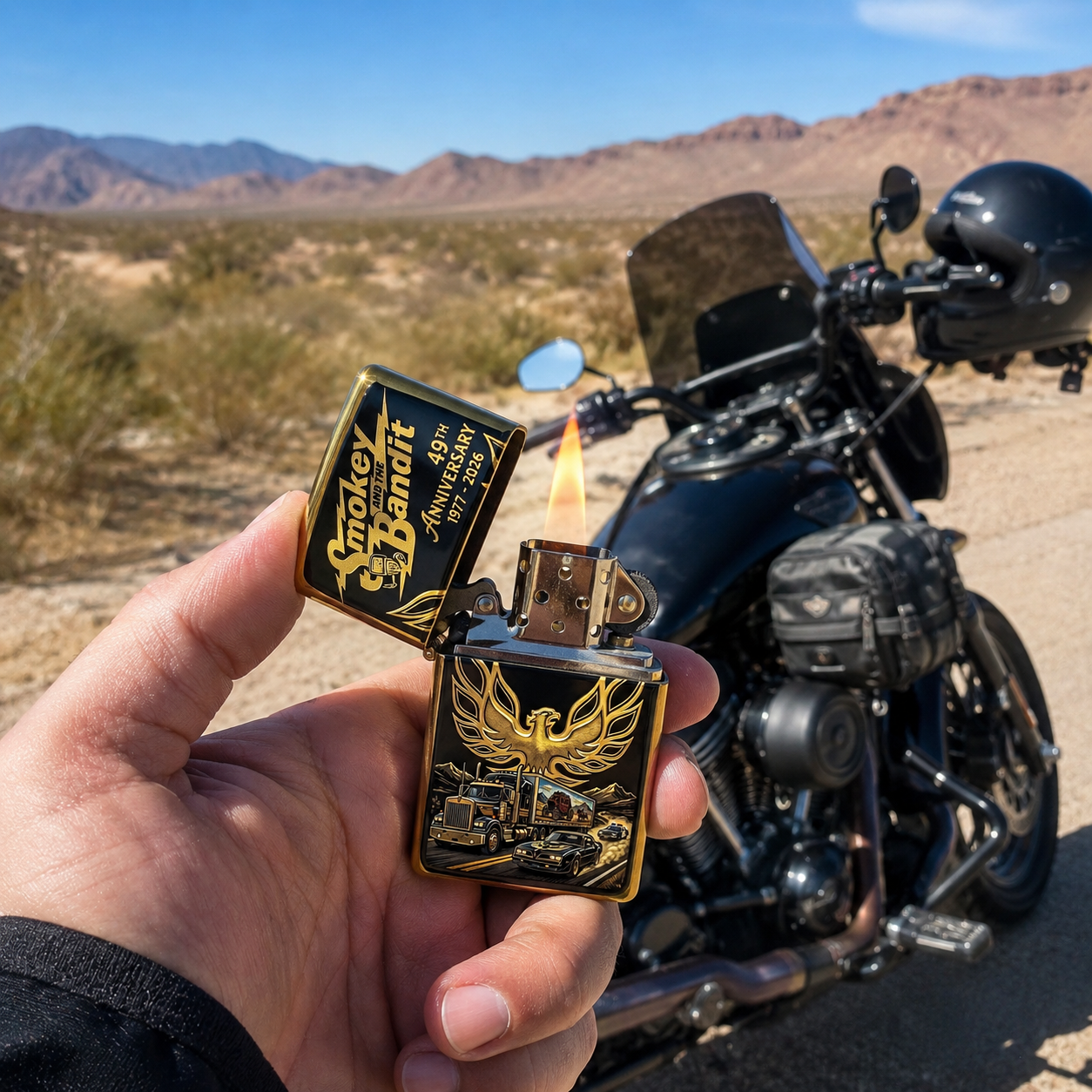 Smokey and the Bandit 49th Anniversary Zippo Lighter
