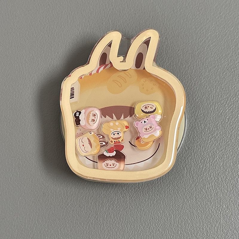 Labubu Dessert Shake Magnetic Phone Case for iPhone