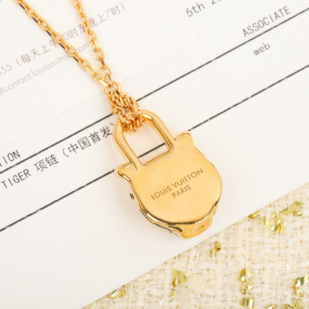 Louis Vuitton Limited Edition Tiger Year Necklace