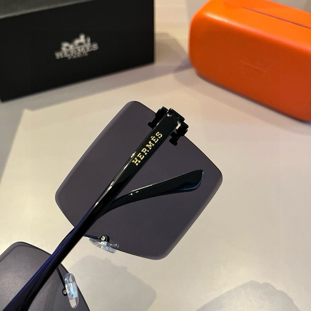 Hermes Square Frame Sunglasses