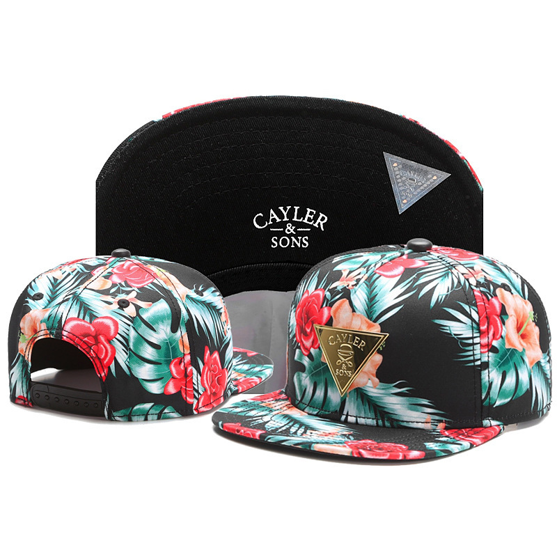 Trendy hip-hop hat sun visor baseball cap casual sun hat peaked cap youth flat brim hat