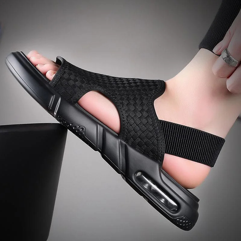 (🔥Father's Day Promotion 60% OFF)-Soft Sole Woven Summer Sandals
