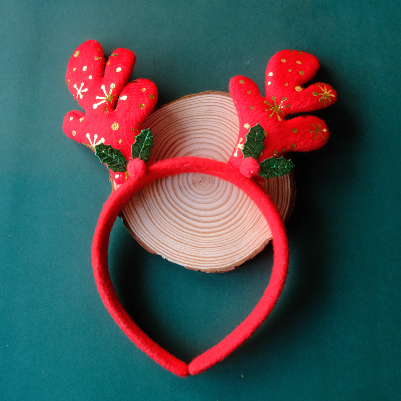 Christmas headband Christmas Headband Cartoon light up headband Christmas hairpin Christmas gift