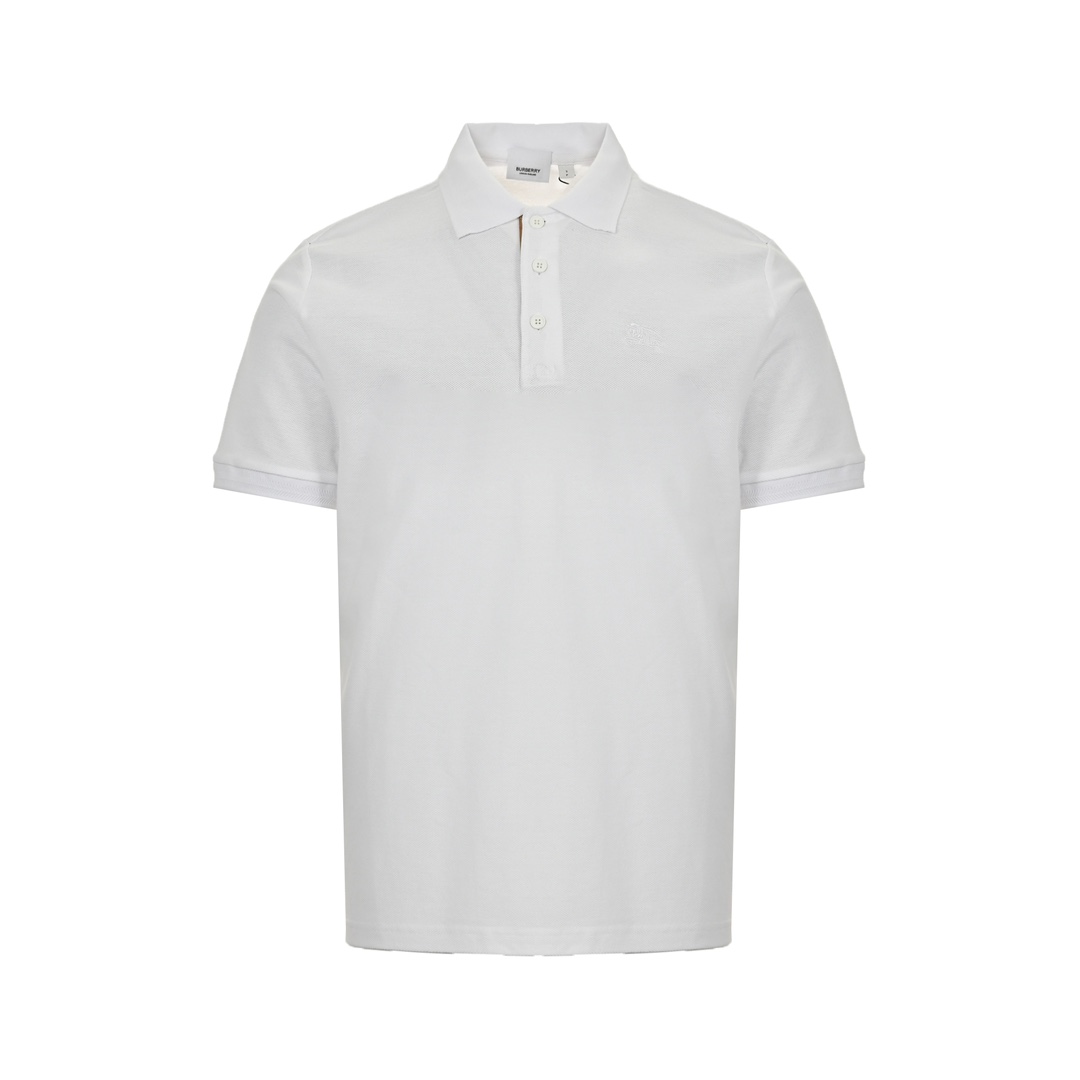 Burberry 24ss Warhorse Plaid Access Control Polo Short Sleeve