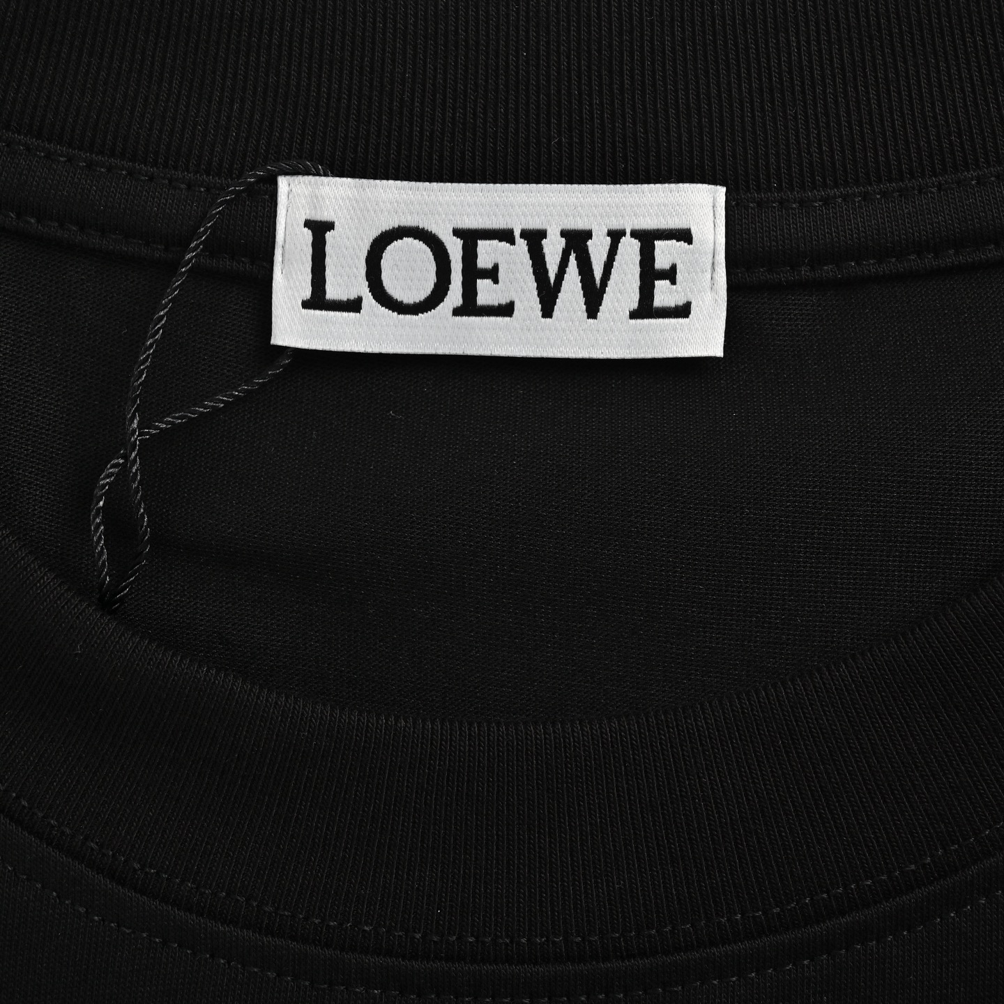 Loewe Contrast Embroidered Pocket Logo Short Sleeve
