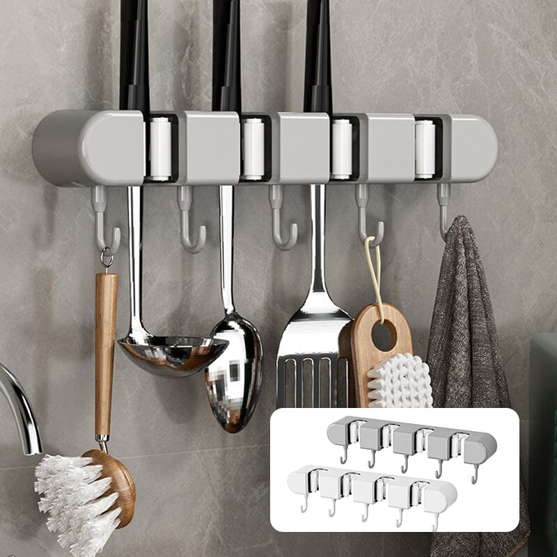 🌲Early Christmas Sale 50% OFF - 【Tiktok Hot Sale】Punch-free multifunctional mop holder--BUY 2 GET FREE SHIPPING