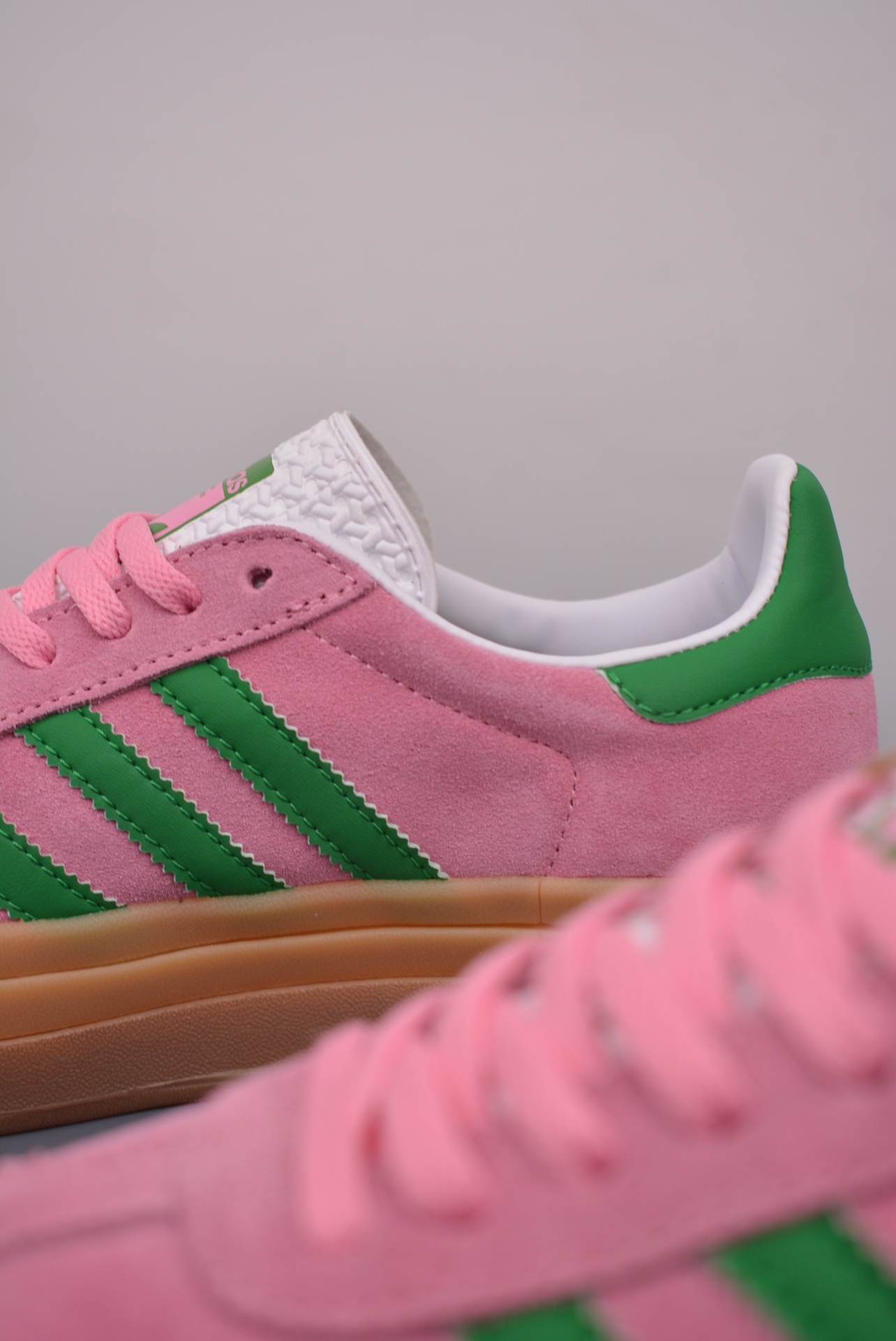 Adidas Originals Gazelle Bold pink green  IE0420J