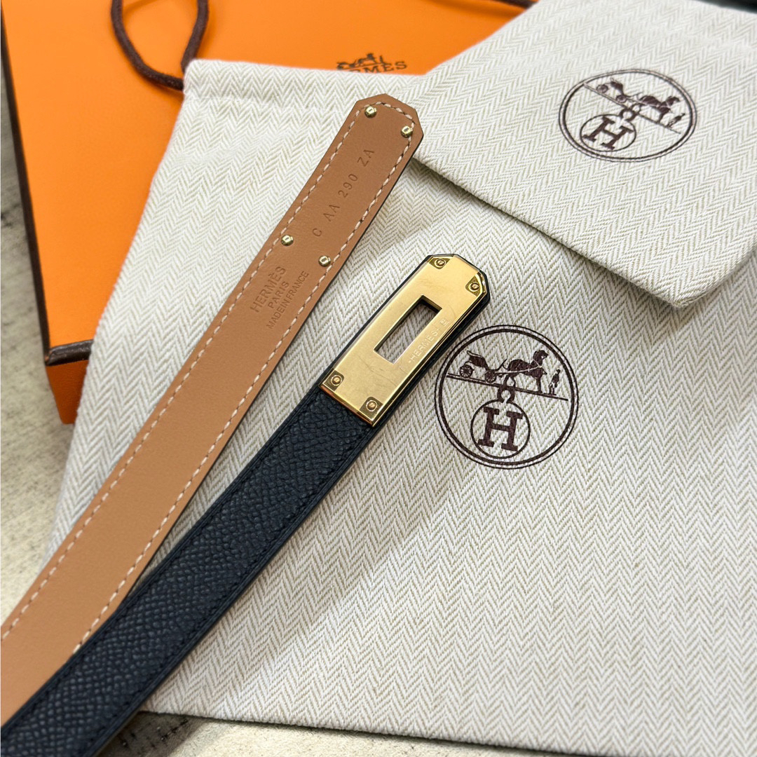 Hermès Kelly Women's Belt 1.8cm Width