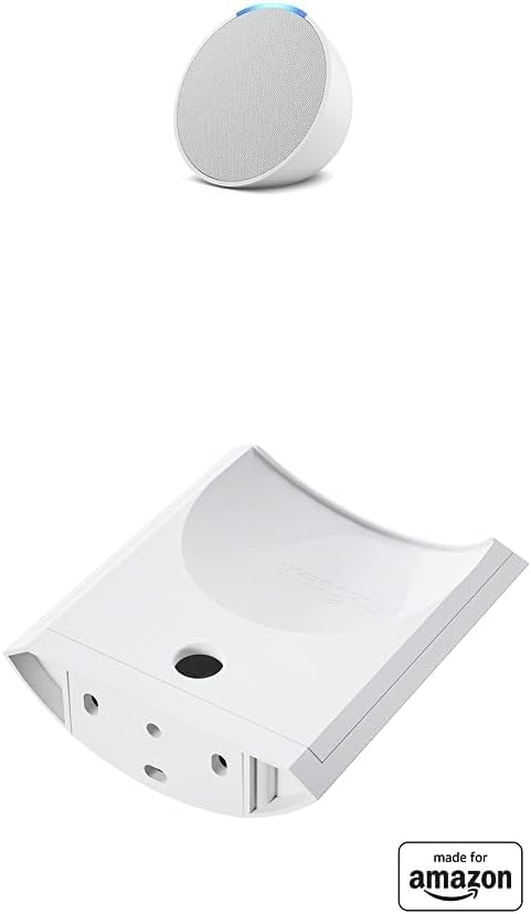 Amazon Echo Pop | Full sound compact smart speaker with Alexa | Charcoal