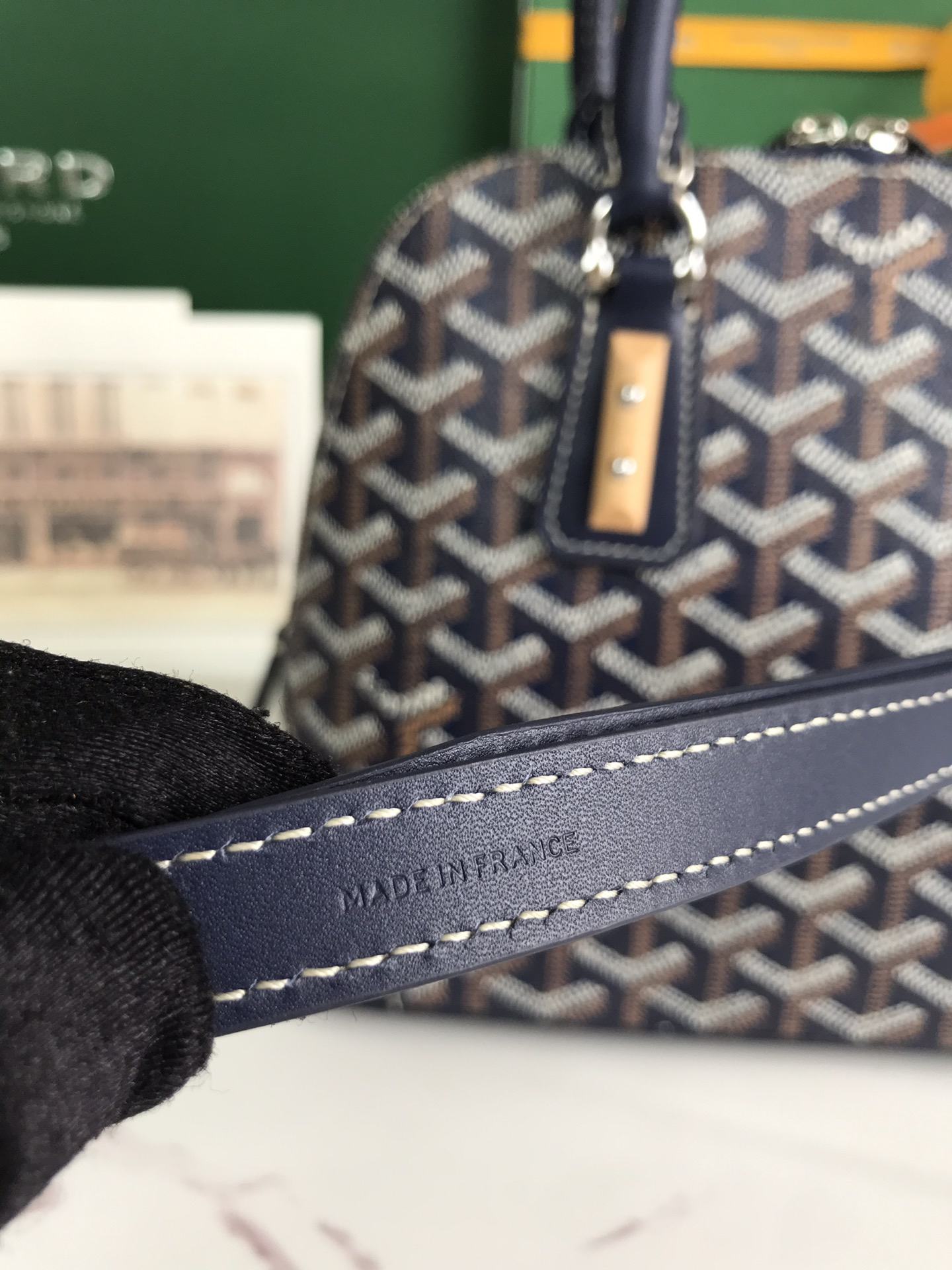 Goyard Vendôme Shell Bag 020205
