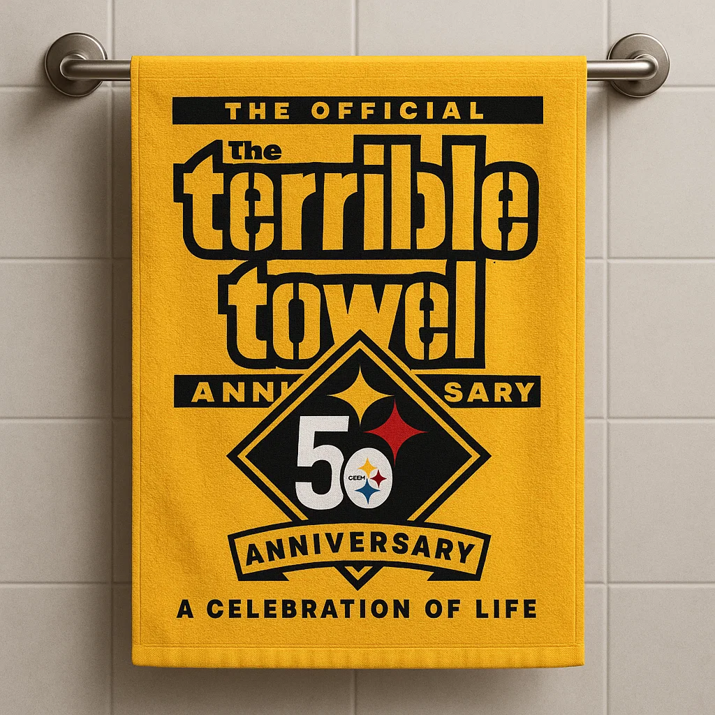TERRIBLE TOWEL - 50th Anniversary Edition