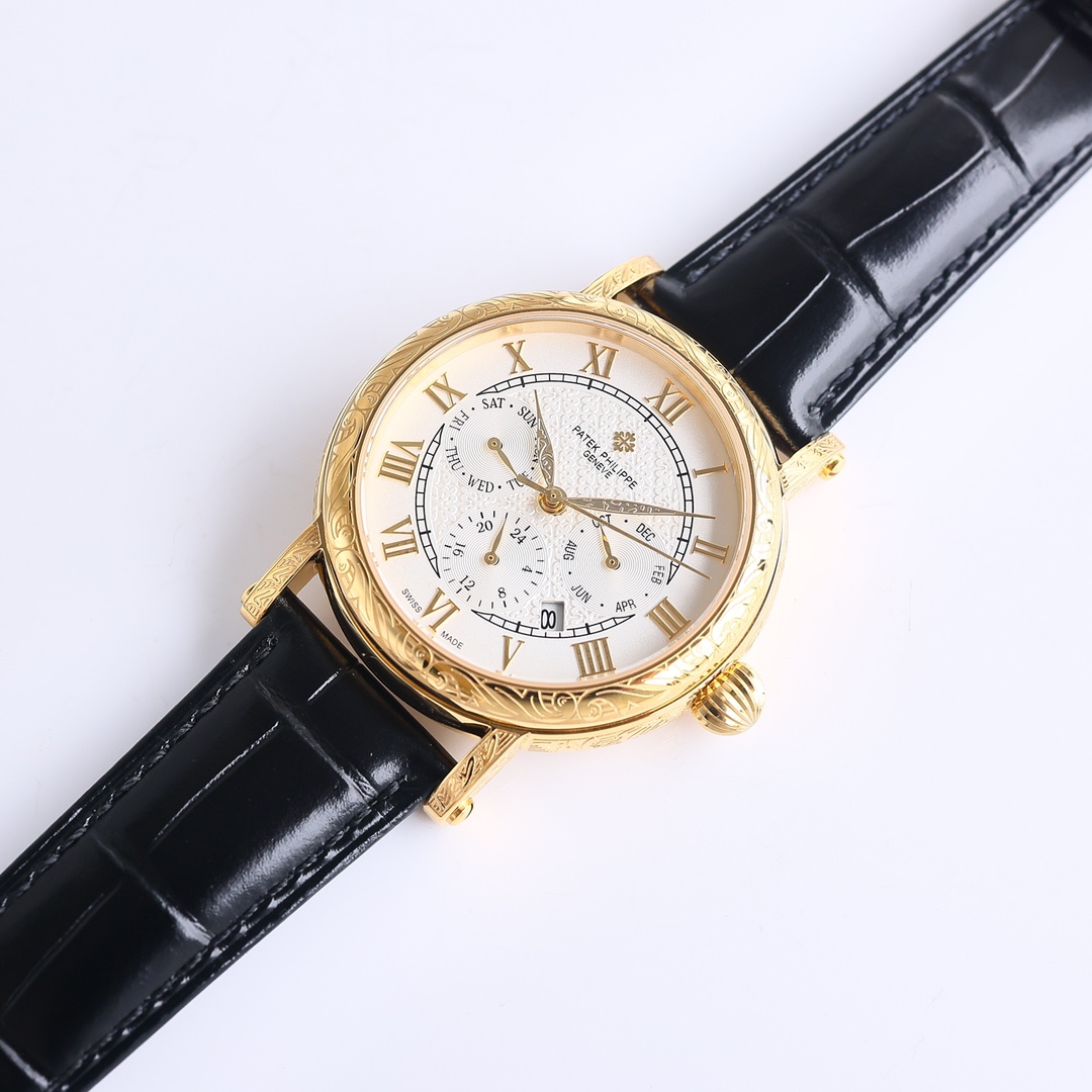 Patek Philippe Calatrava Engraved Watch
