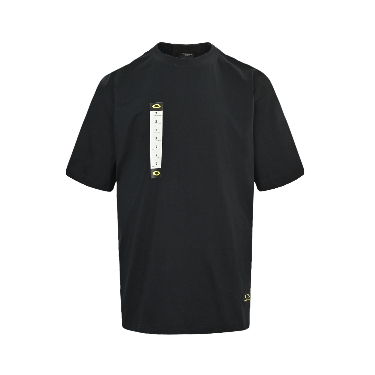 Balenciaga 25Fw ring size sticker short sleeve