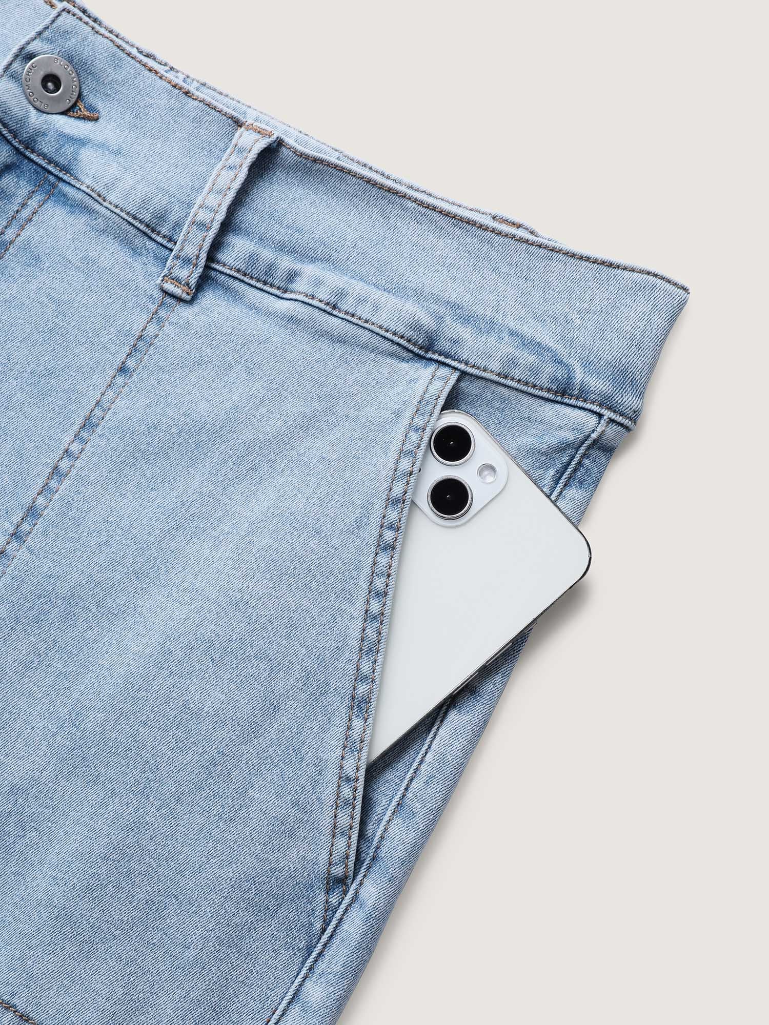 Stretchy Waist Boyfriend Jeans