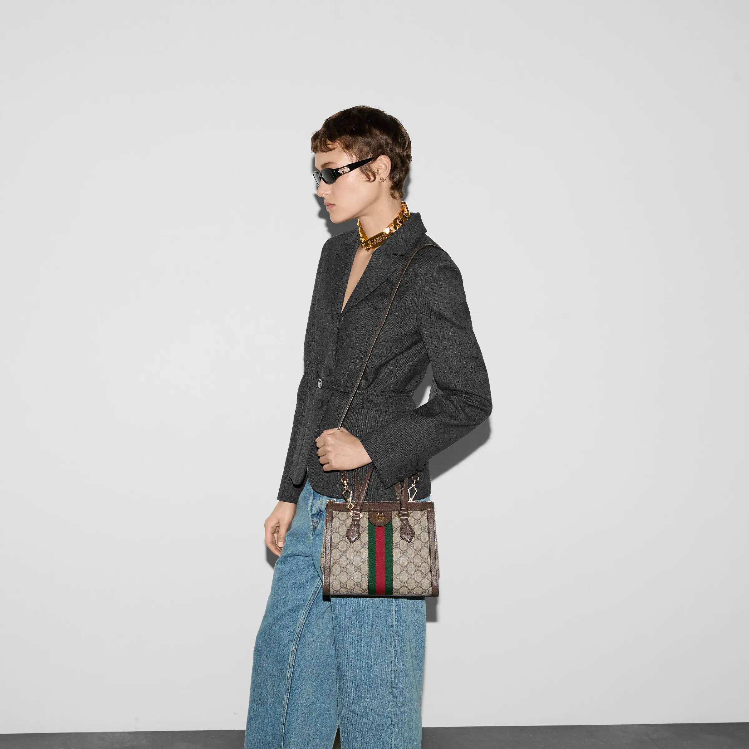 Gucci Ophidia series small tote bag547551K05NB8745