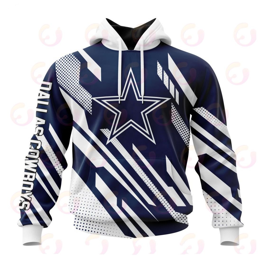 DALLAS COWBOYS 3D HOODIE SPECIAL MOTOCROSS CONCEPT