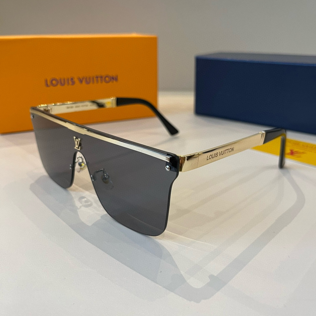 Louis Vuitton half-rim sunglasses